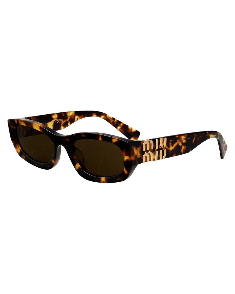 Miu Miu Women's Sunglasses 0mu B04s Havana Honey Acetate Brown