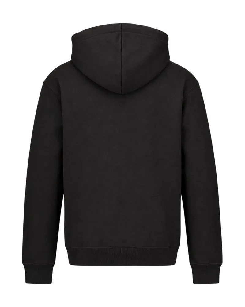 Lanvin Petit Logo Hoodie — Black 
