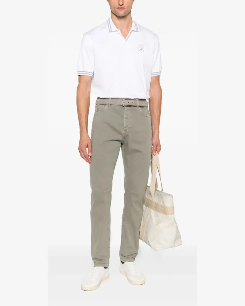 Brunello Cucinelli Women's Five-Pocket Jeans Aw25 M Grey