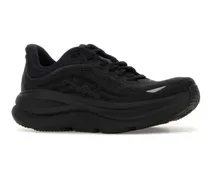 Unisex Black Fabric W Bondi 9 Sneakers Blackblack