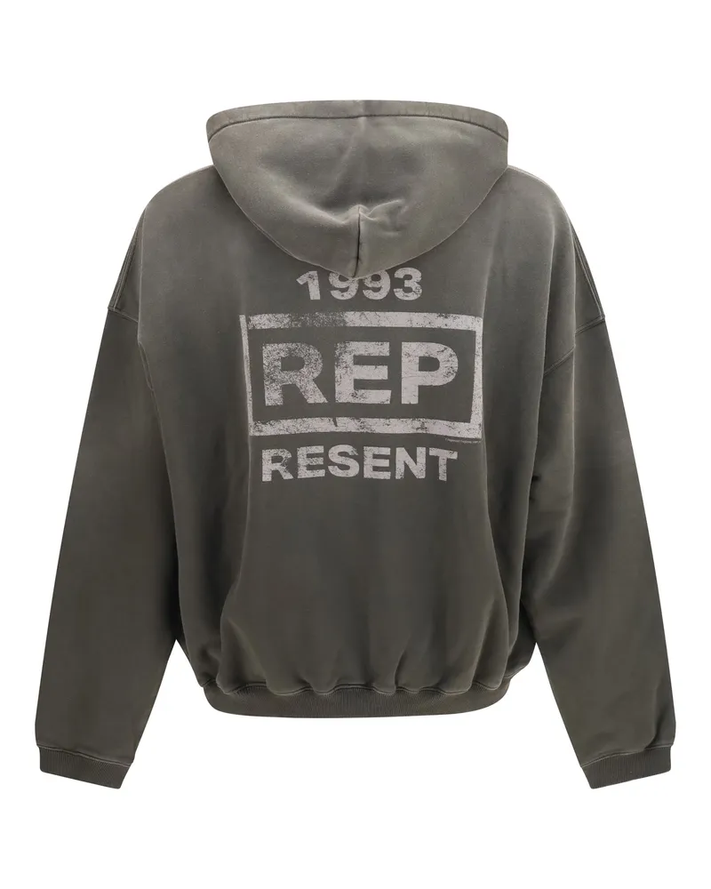 REPRESENT Resent Hoodie — Gray Gray