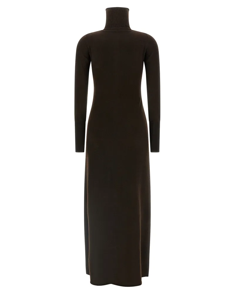 Tom Ford Women's Brown Cashmere Long Dress Brown