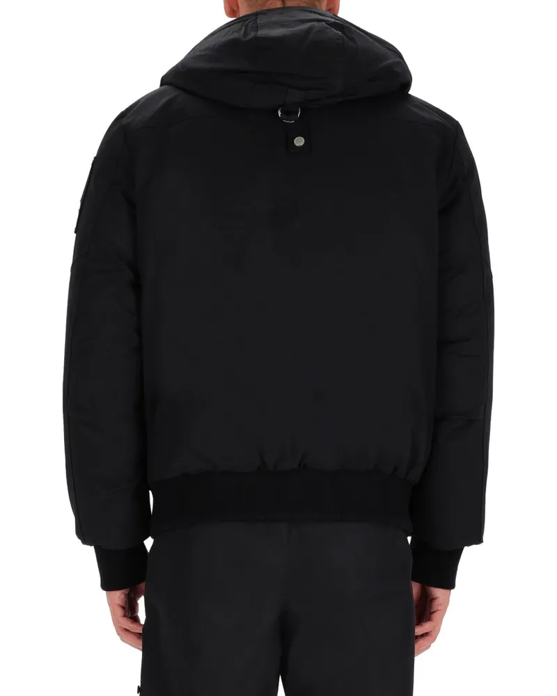 Moose Knuckles Bomber Jacket — Black Black