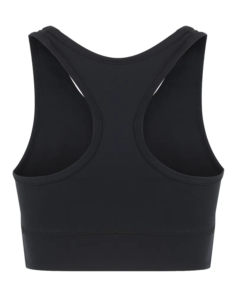 Balenciaga Women Black Sports Bra Polyamide Tops Top Black