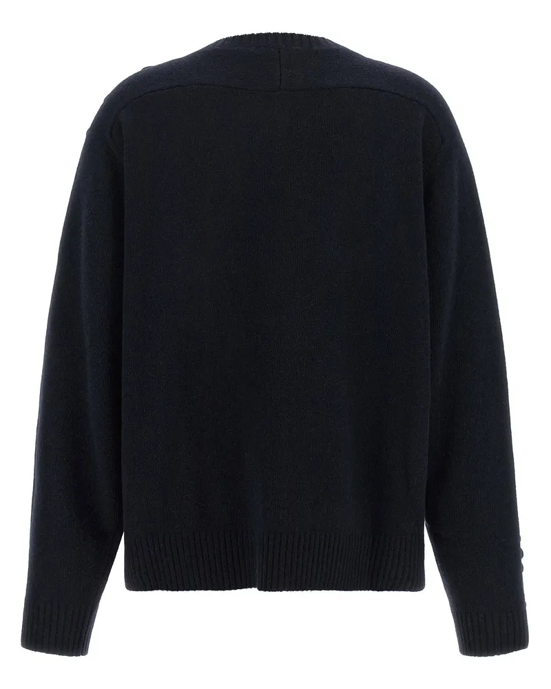 NUDE Sequin-Embellished Wool Blend Sweater — Black Black