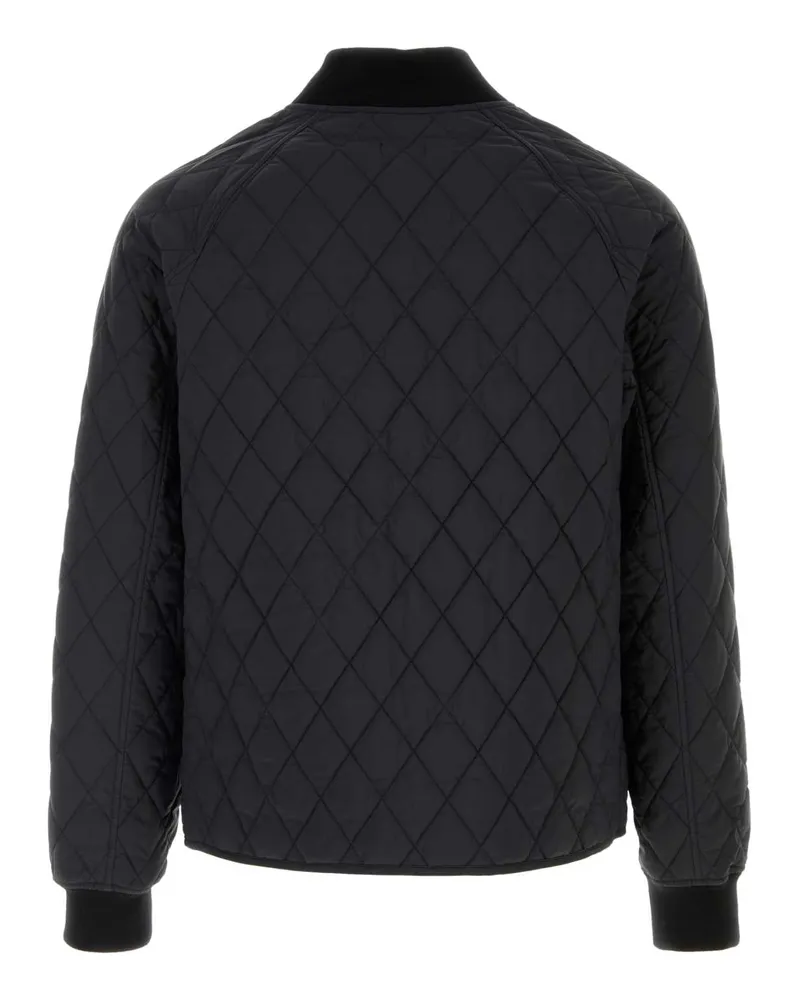 Burberry Quilted Nylon Down Jacket — Black Black
