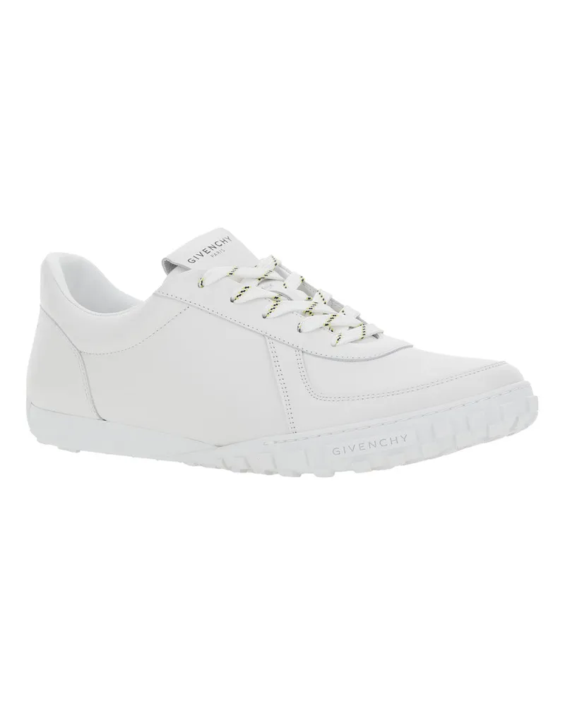 Givenchy Men's Sneakers Glide Runner White Leather Trainers White