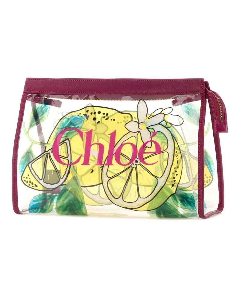 Chloé Soleil Clutch — Yellow Yellow