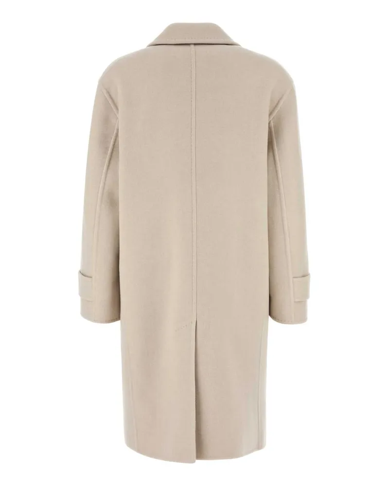 Max Mara Women's Sand Wool Blend Nogara Coat Sabbia Cappotti Beige
