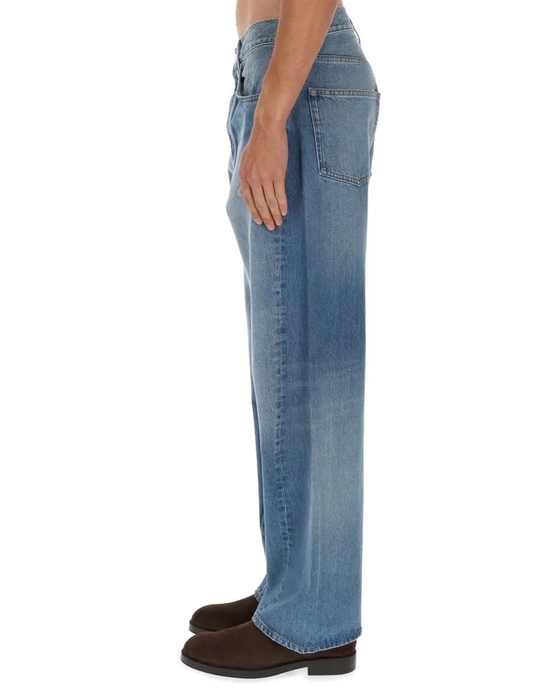 Sunflower Wide Twist Jeans — Blue Blue