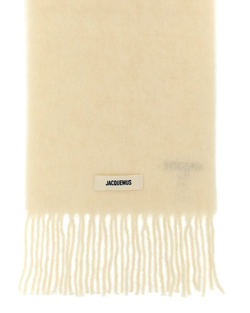 Jacquemus Scarf — Cream Cream