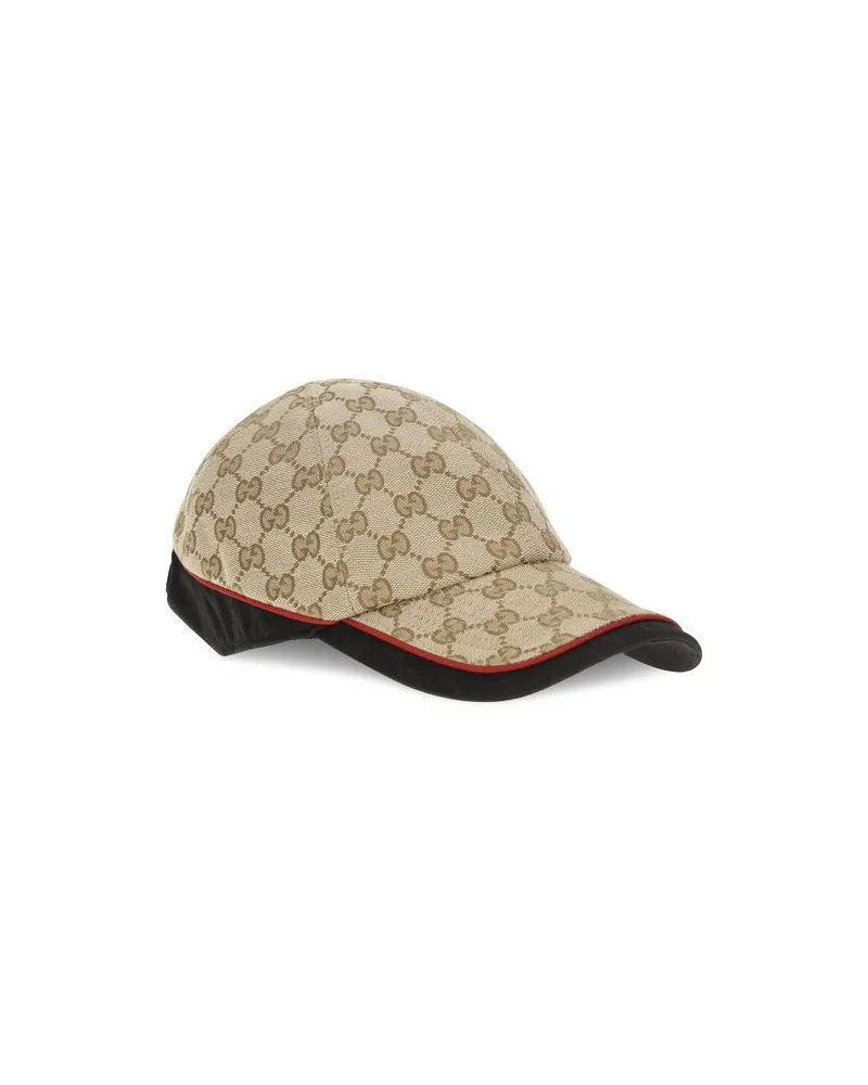 Gucci GUA001I24HBLB9660BB GG Monogram Baseball Cap — Beige Beige