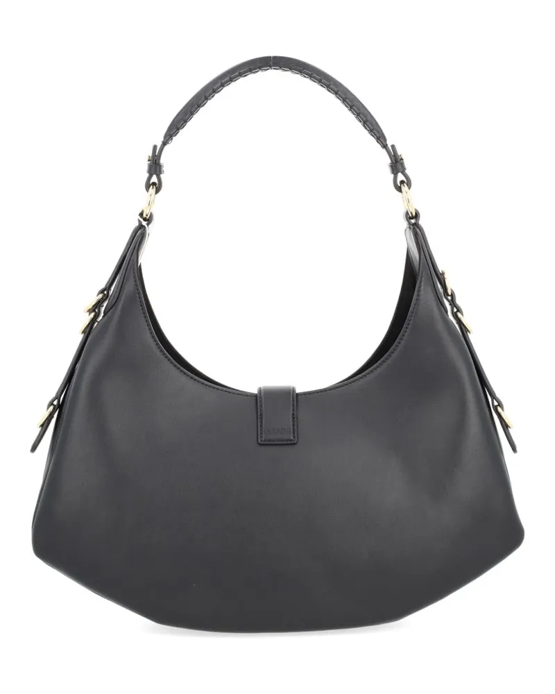 Ganni Kat Shoulder Bag — Black Black