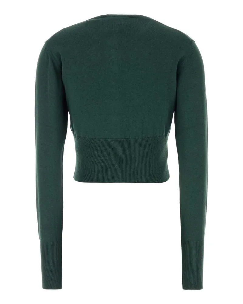 Vivienne Westwood Women's Bea Cardigan Green Cotton Cashmere Green