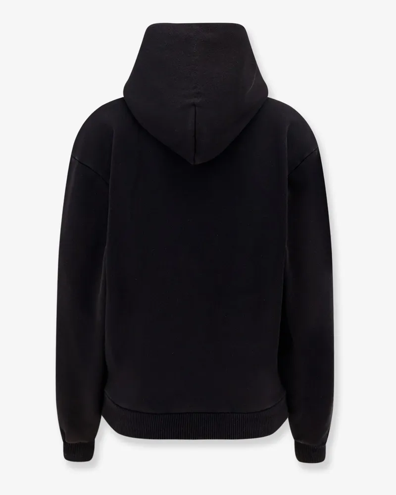 COPERNI Women's Cotton Hooded Sweatshirt Black Sweatshirts Sweater Black