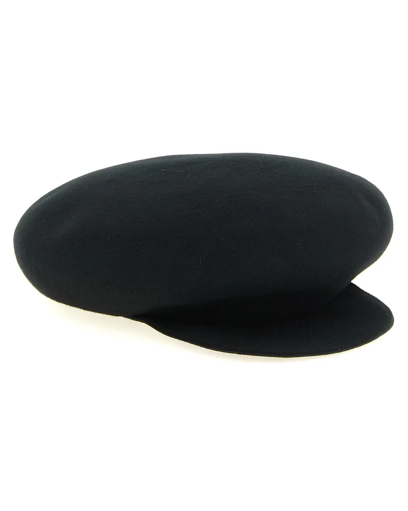 Yohji Yamamoto Men's Black Polyethylene Cap (baseball Hat Black