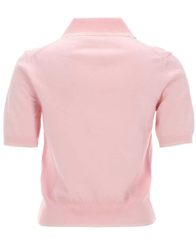 A.P.C. Lisa Polo Shirt — Pink Pink