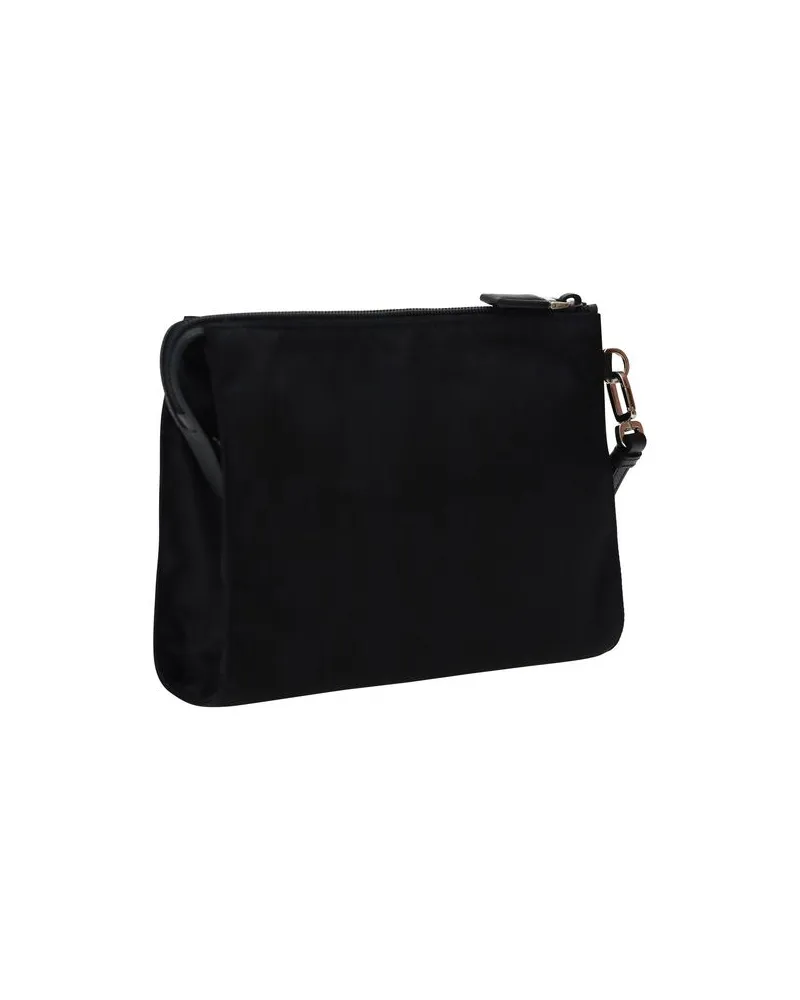 Prada Men's Black Polyamide Other Accessories Black