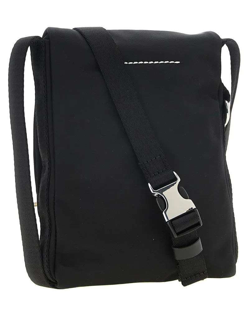 Maison Margiela Canvas Crossbody Bag — Black Black