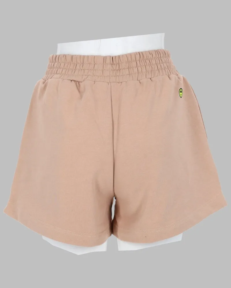 BARROW Cotton Shorts — Beige Beige