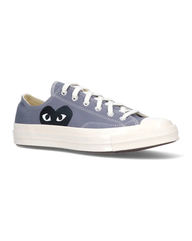 Comme des Garçons Unisex Sneakers Grey Cotton Gray