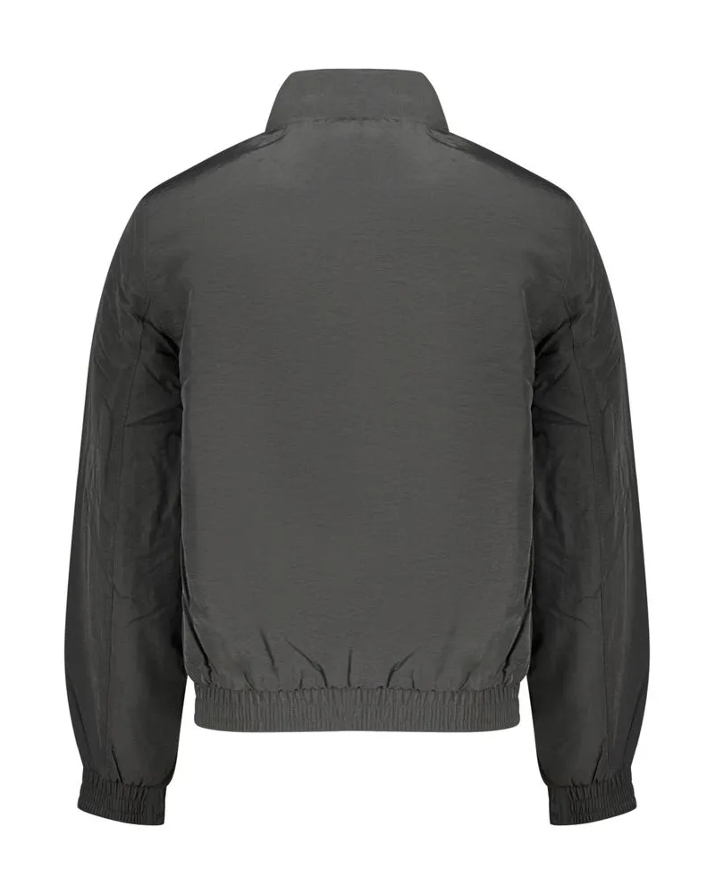 Calvin Klein Water-Repellent Polyamide Jacket — Black Black