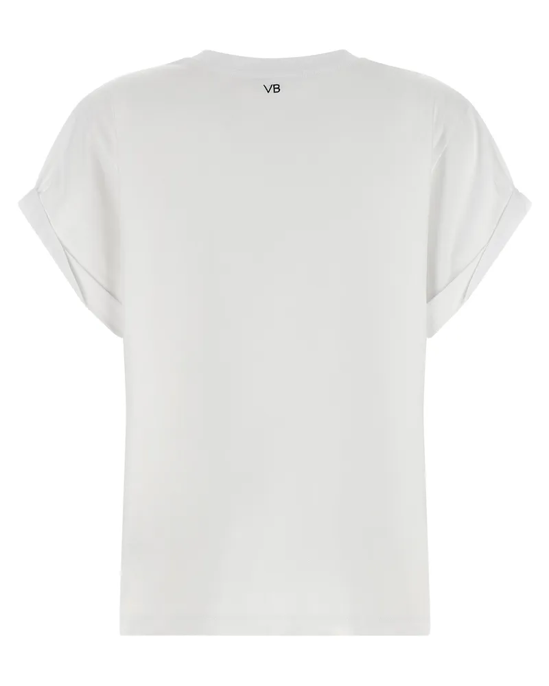 Victoria Beckham Women's White Cotton T-Shirt White