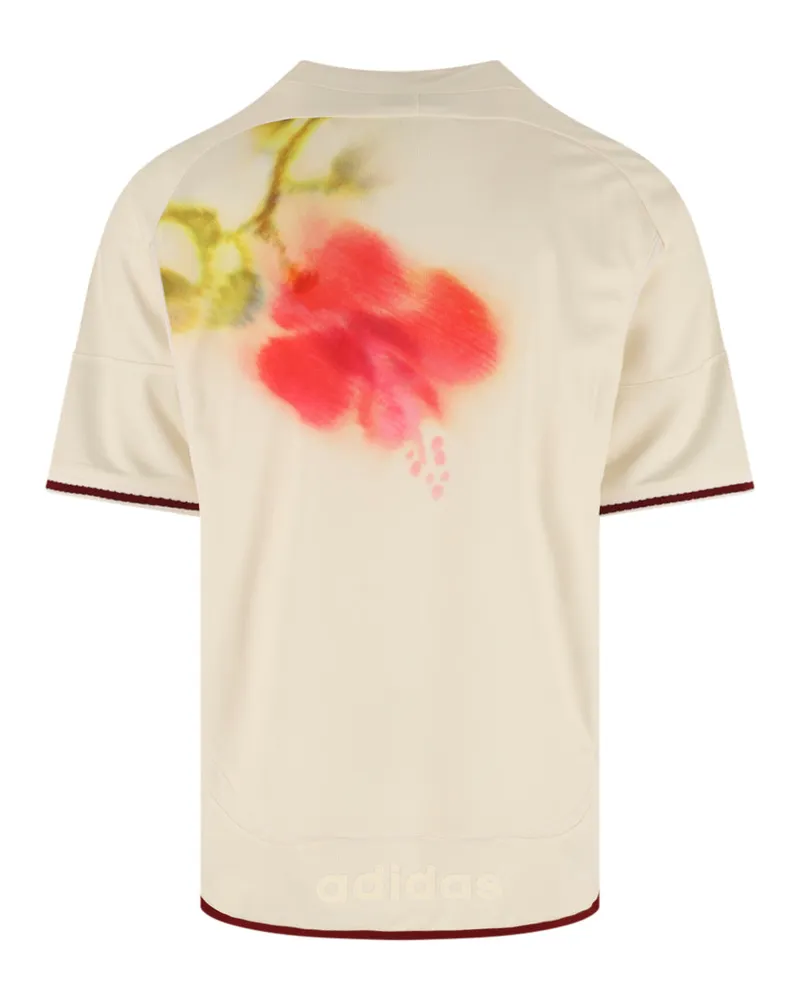 adidas Unisex T-Shirts And Polos White Recycled Polyester White