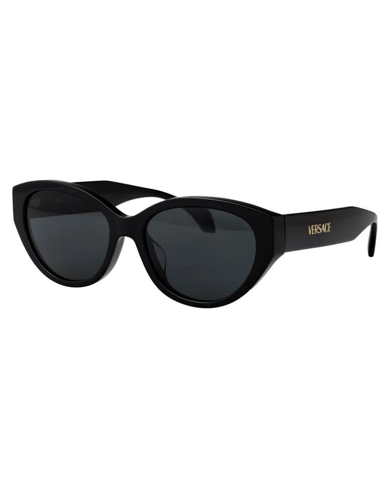 Versace Women's Sunglasses Black Acetate Black