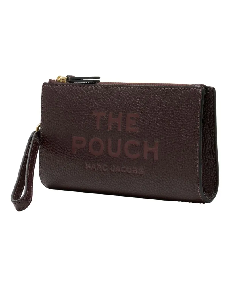 Marc Jacobs Women's The Pouch -  Leather Brown Cowhide Bags Clutches Brown