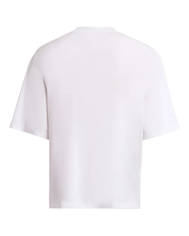 Marni Men's T-Shirt Lily White Cotton T-Shirts And Polos White