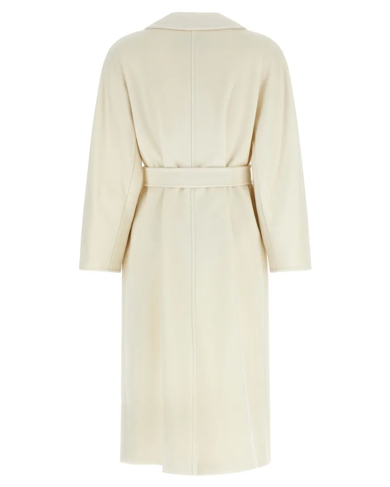 Max Mara Madame Coat — Ivory Ivory