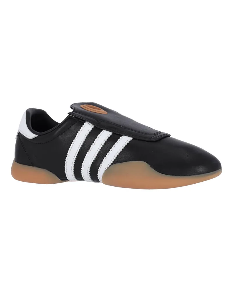 adidas Women's Sneakers Black Leather Black