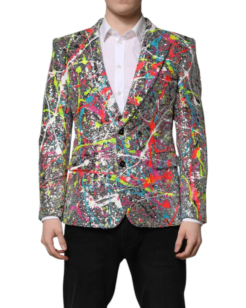 Dolce & Gabbana Sicilia Blazer — Multicolor Multicolor