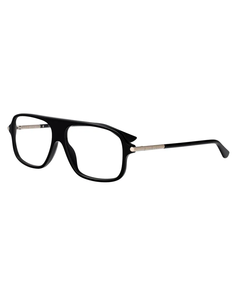 Alexander McQueen Unisex Sunglasses Am0555o Black Acetate Glasses & Frames Black
