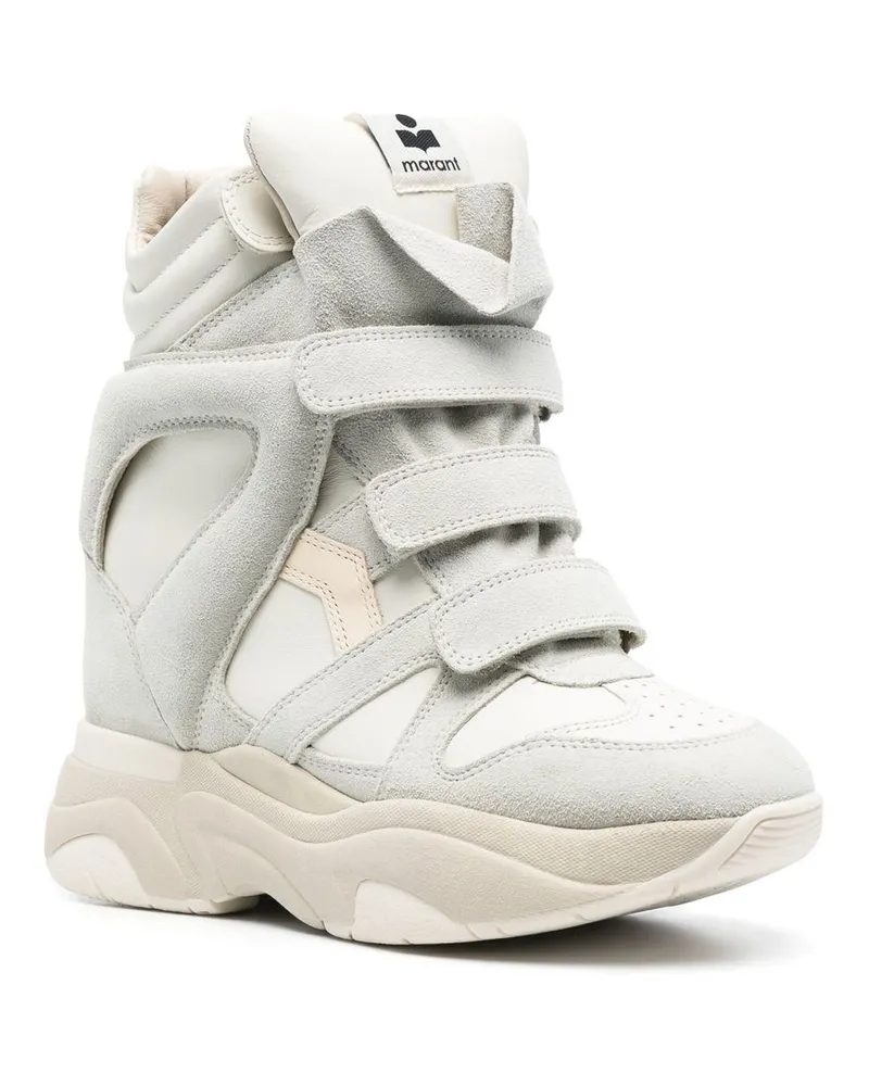 Isabel Marant Wedge Sneaker — White White