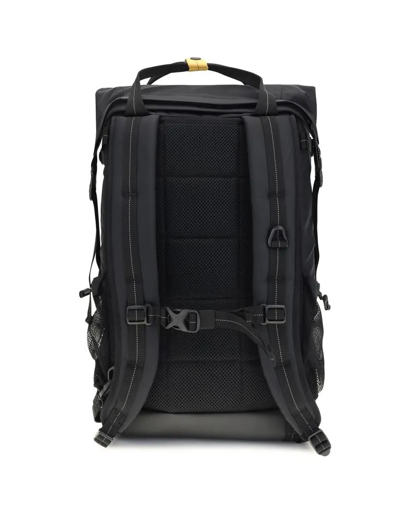 Parajumpers Men's Black Nylon Backpack Black