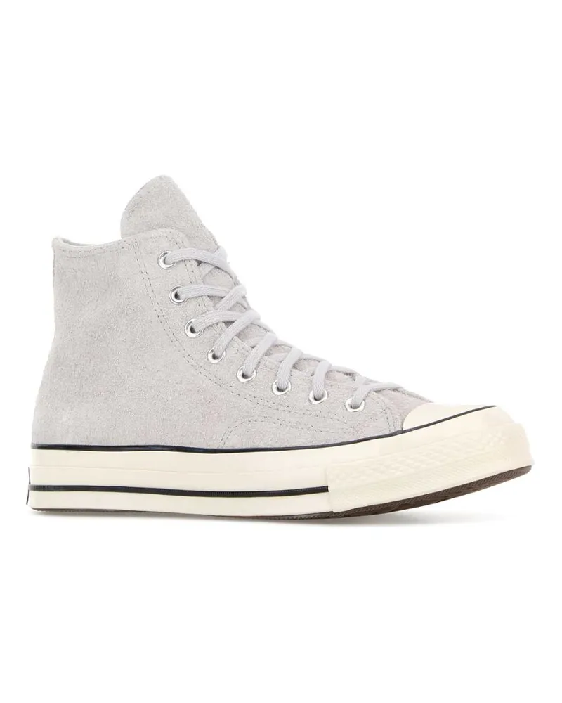 Converse Men's Light Grey Suede Chuck 70 Sneakers Gray