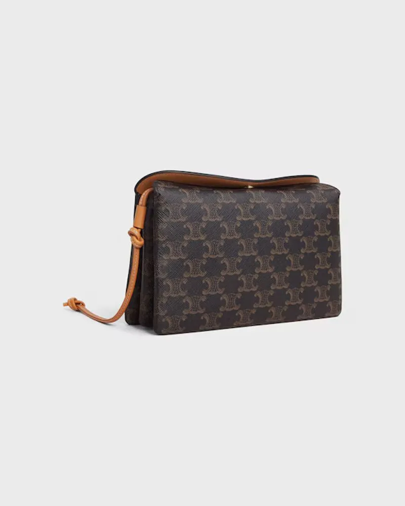 Celine Unisex Bag  H26 Miel Brown