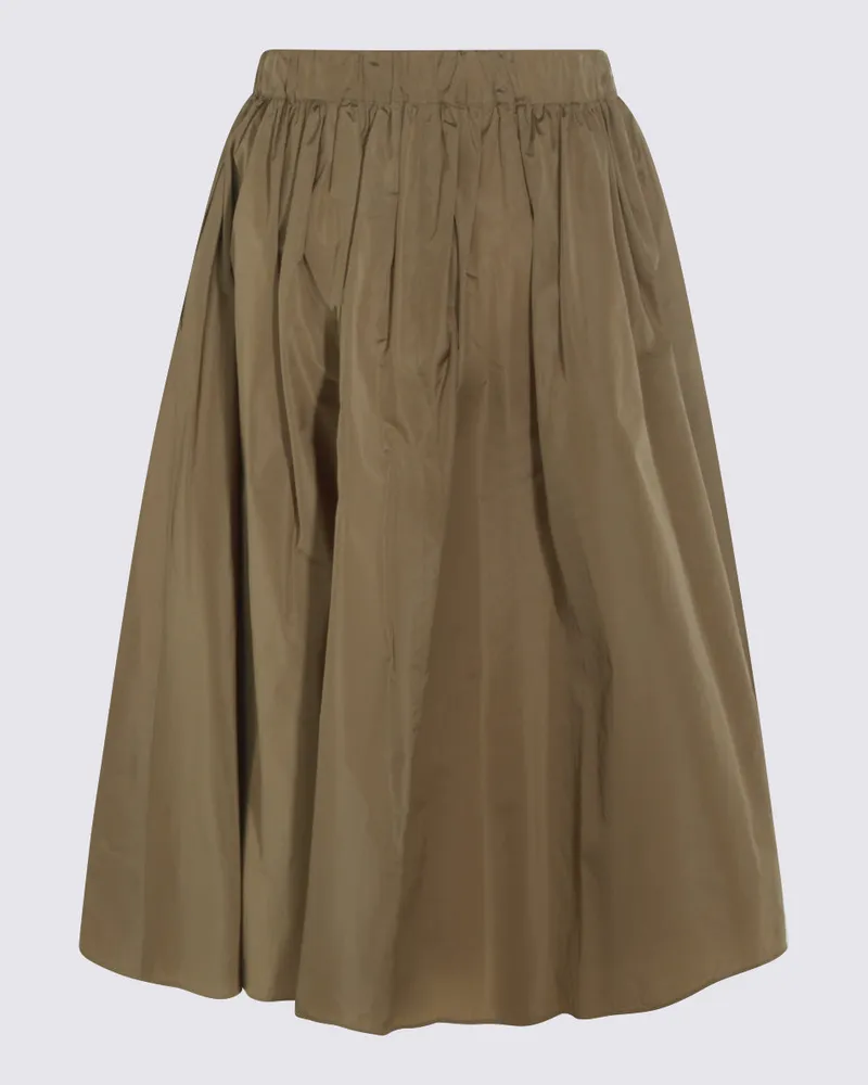 Max Mara Women's Skirts Kaki _pl Se Beige