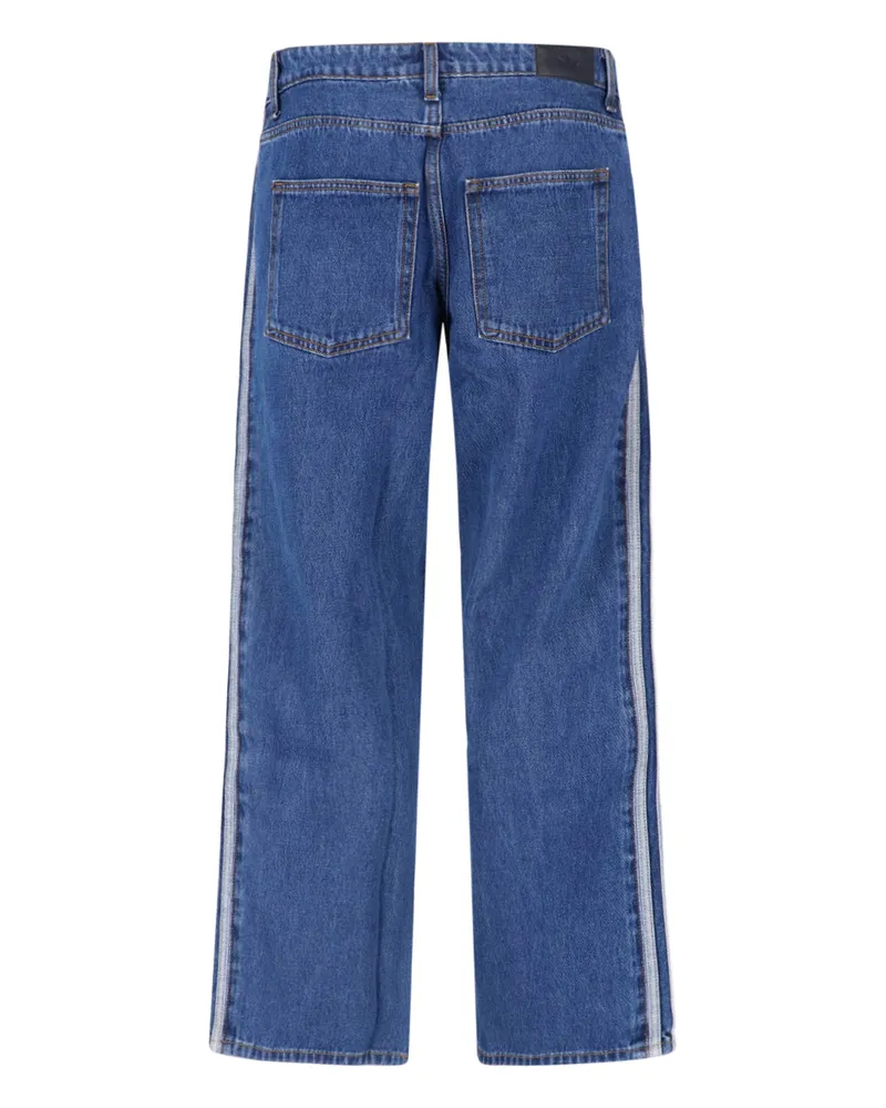 adidas Men's Jeans Blue Cotton Blue