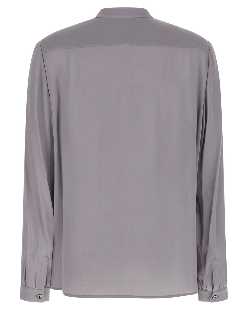 Tory Burch Women's Gray Viscose Blouse Gray