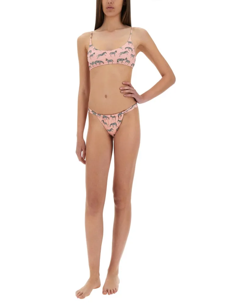 MC2 Saint Barth Noelle Bikini Bottom — Pink Pink