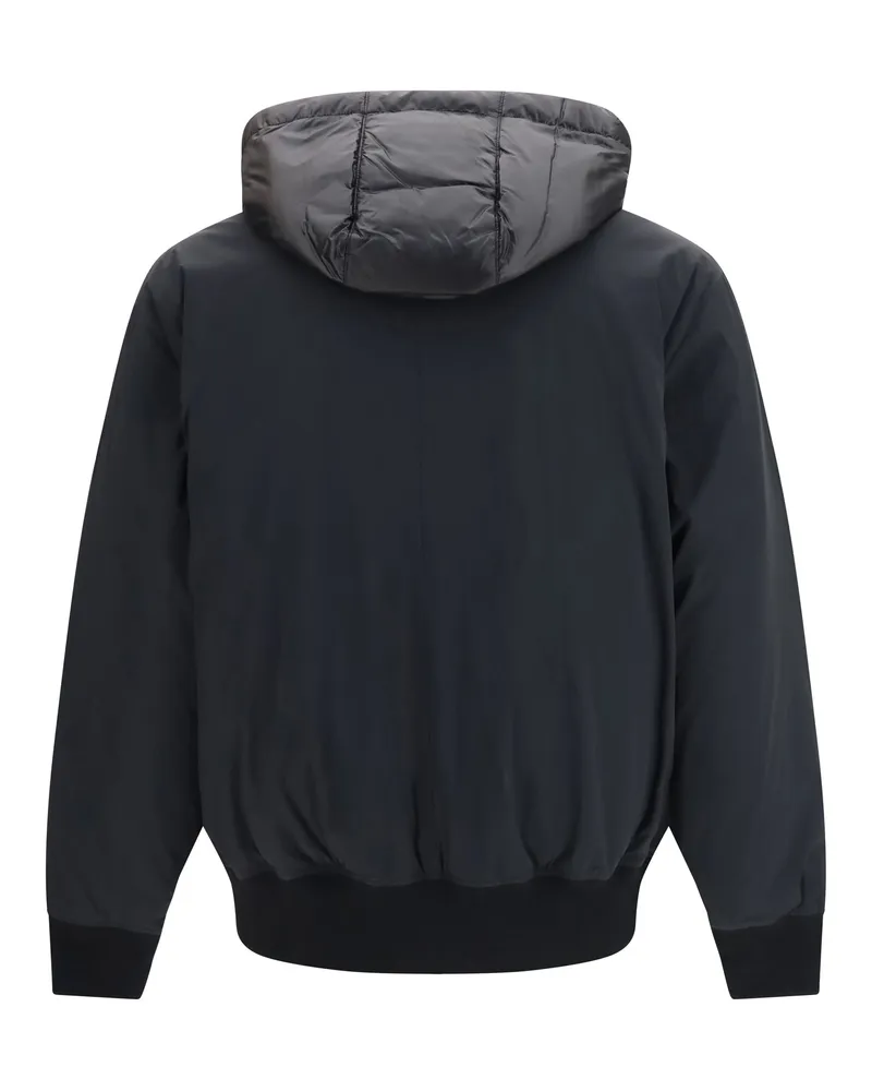 Moose Knuckles Men's Down Jacket Brixton Black Outer Nylon Black