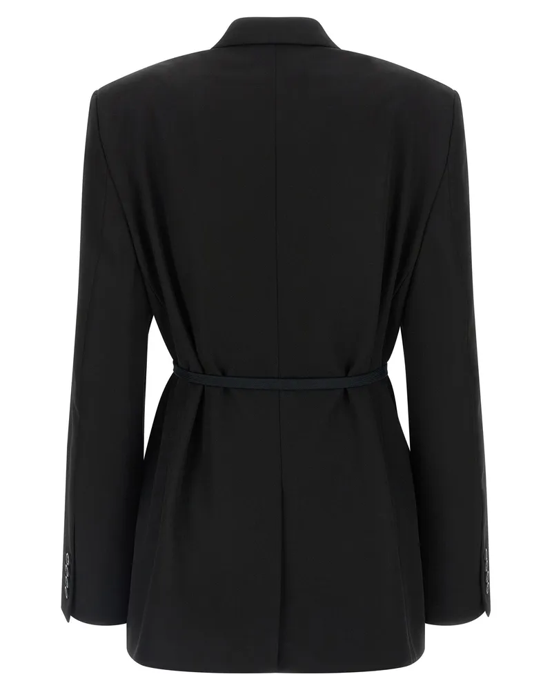 Balenciaga Wrap Blazer — Black Black