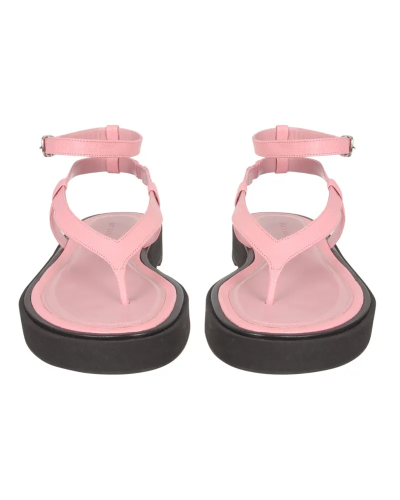 by FAR Leather Thong Sandals — Pink Pink
