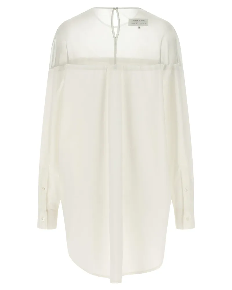 Maison Margiela Women's White Cotton Blouse White