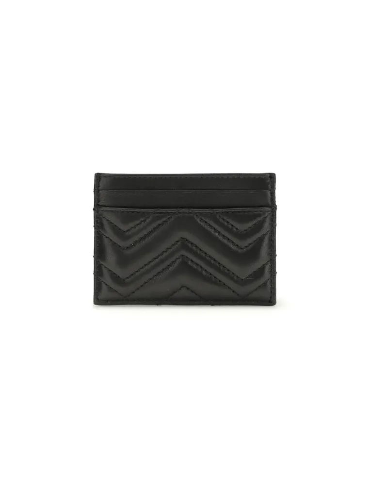 Gucci Women's Black Lamb Ovis Aries Wallet Black