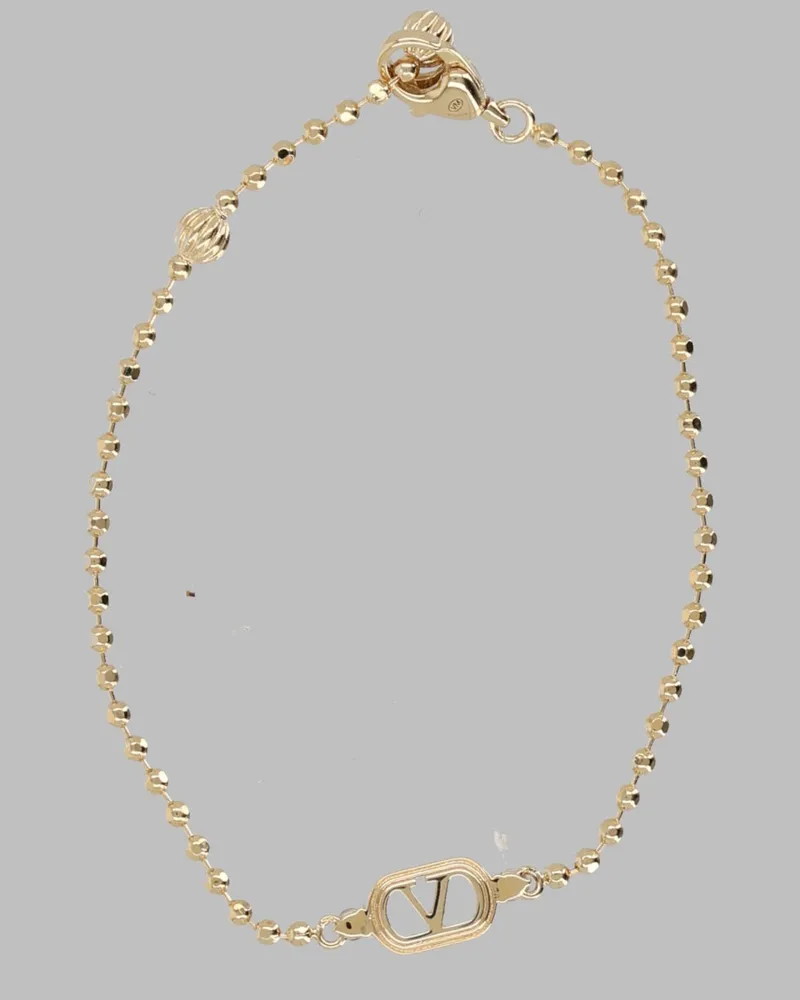 Valentino Garavani Ovalette Bracelet — Gold Gold
