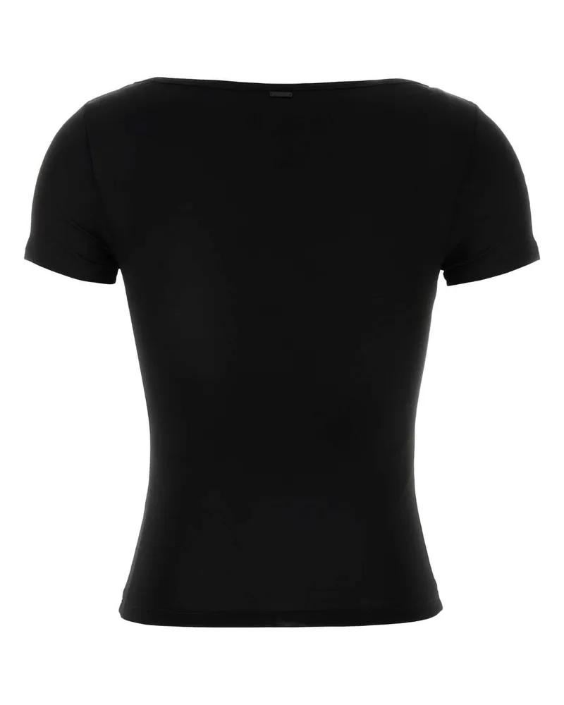 Gucci Stretch Jersey Viscose Mix T-Shirt — Black Black